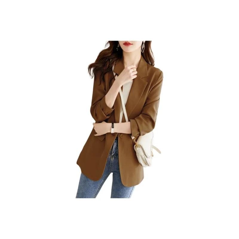 TERRE BLEUE Business Suit Women's Beige-17