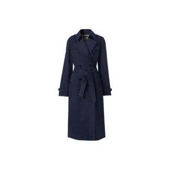 Burberry FW22 Trench Coat Women's Dark Blue