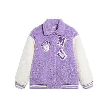 LiNing x Disney Sports Trend Series Puffer Jacket Women's Vero Rose Purple