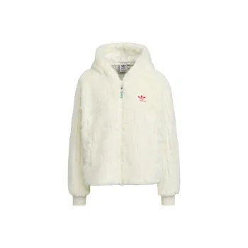 Adidas Originals x FEIFEI RUAN Velvet feel Coat Women's White