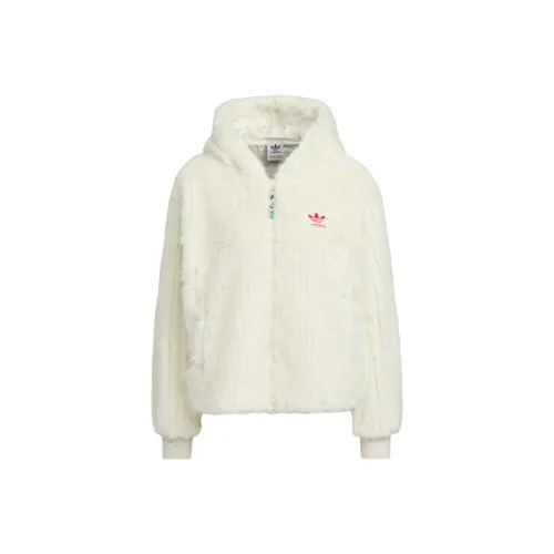 Adidas Originals x FEIFEI RUAN Velvet feel Coat Women's White
