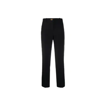 Givenchy Lock Detailed Cropped Trousers