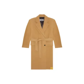 DIESEL Velvet Jackets Women's Camel