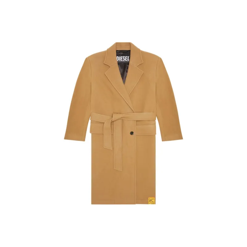 DIESEL Velvet Jackets Women's Camel-0