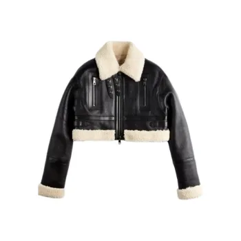 TOD'S FW23 Leather Jacket Women's Black