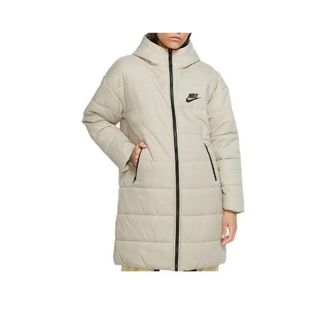 Nike Puffer Jackets Women's Stone Color-0