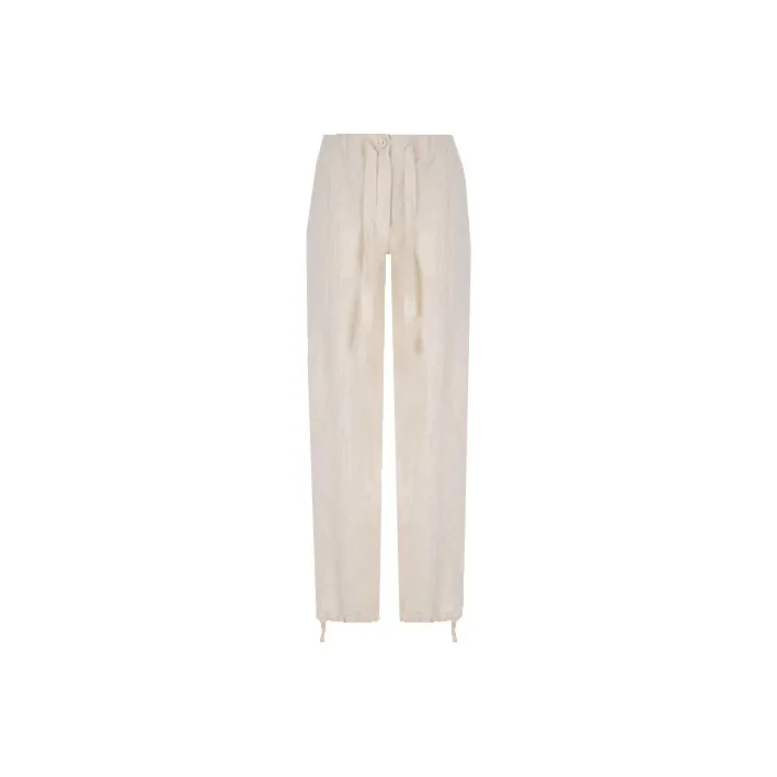 JIL SANDER Crinkle-Effect Wide Leg Pants-0