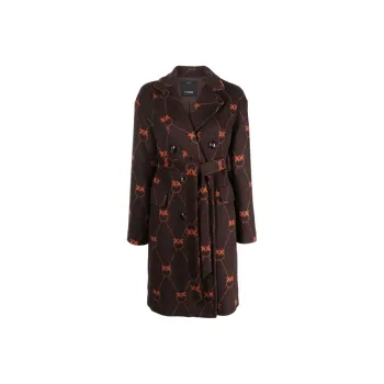 PINKO Velvet Jackets Women's Brown