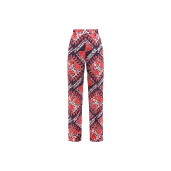 Valentino Knitted Sweatpants Women's Red