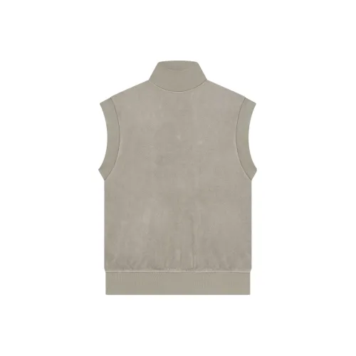 Fear Of God Essentials Military Nylon Hooded Jacket Drop2 SS23 Vests Women's Seal Gray Color