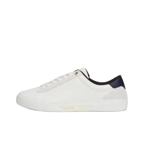 tommy AW0AW12756 Hilfiger Trainers Low Top Skateboard Shoes Women's White