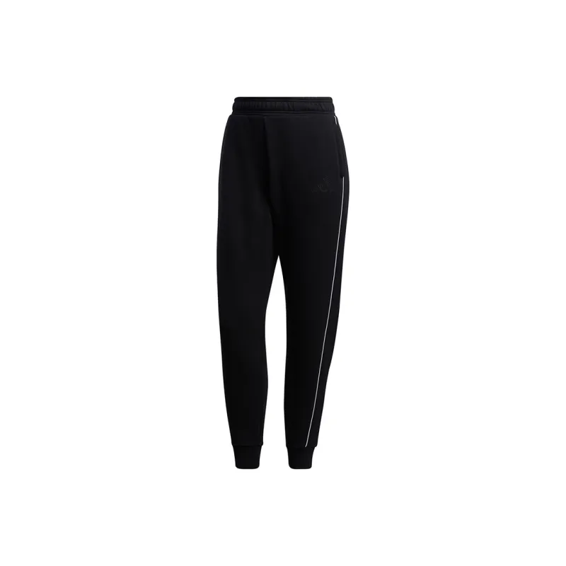 Adidas Knitted Sweatpants Women's Black-0