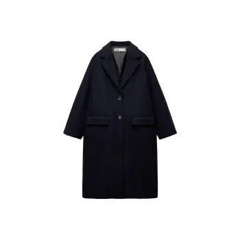 ZARA Coats Women's Blue