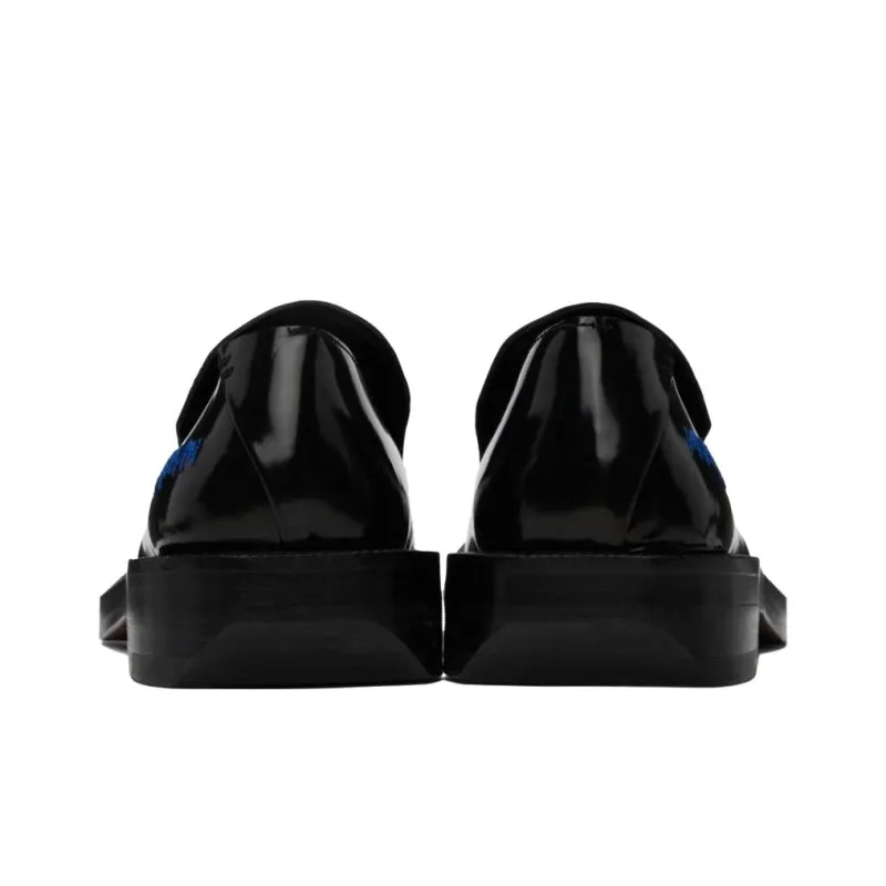 ADER ERROR Curve Loafers Men's Black-3