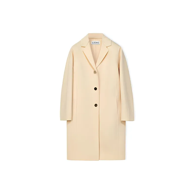 LOEWE Velvet Jackets Women's Milk White-0
