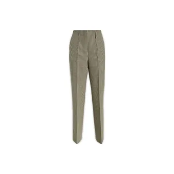FENDI FW22 Casual Pants Women's Beige Yellow