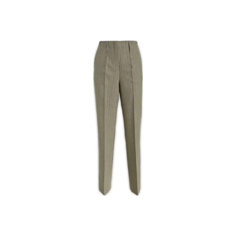 FENDI FW22 Casual Pants Women's Beige Yellow-0