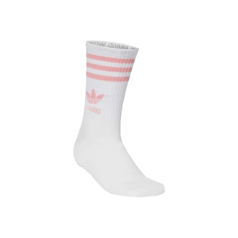Adidas Originals Mid Calf Socks Unisex 3 Pack White-4