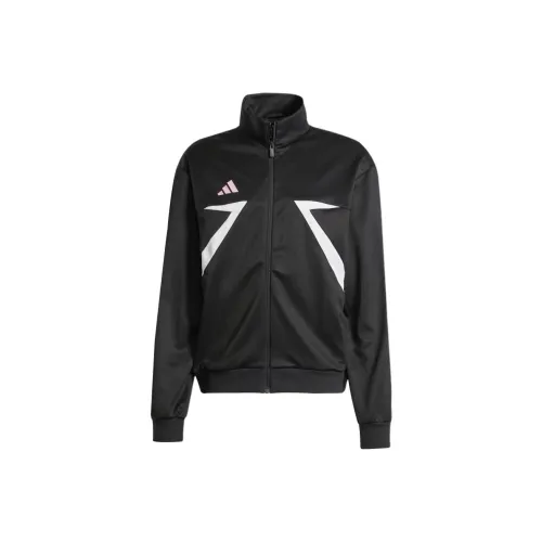 Adidas TIRO NATIONS PACK Nations Pack Jacket Unisex Black/White/Pure Pink
