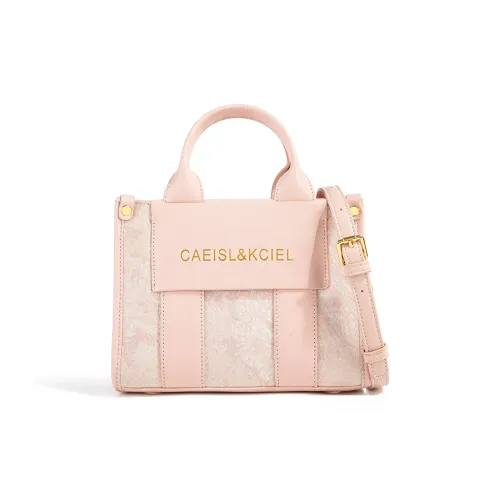 CAEISL&KCIEL PU One Shoulder Handbag Regular Women's Embroidery Powder