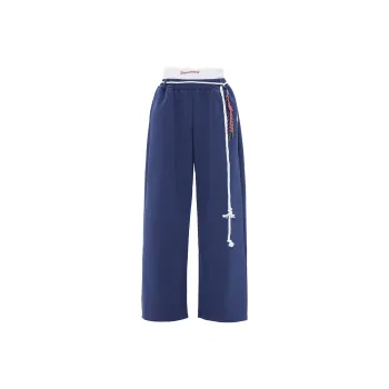 ZAZN Casual Pants Women's Navy Blue