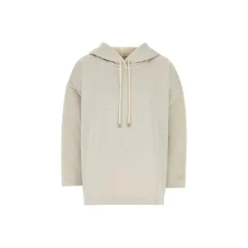 MaxMara Logo Embroidered Drawstring Hoodie