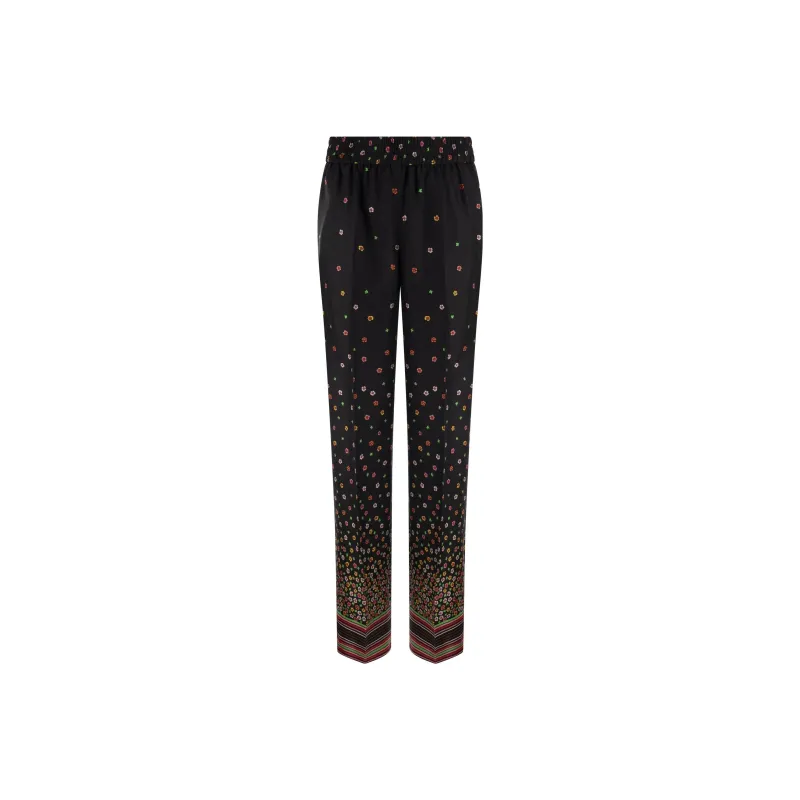 Valentino Knitted Sweatpants Women's Black-0