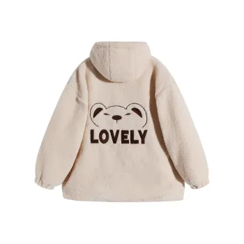 MKBY Velvet feel Coat Women's Apricot