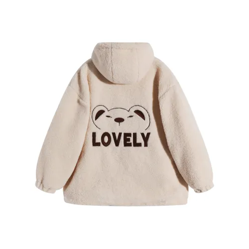 MKBY Velvet feel Coat Women's Apricot