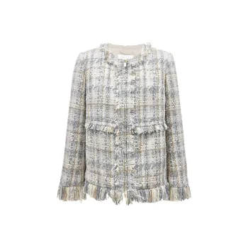 ONLY Cropped Coats Women's H31 Parma Flower Gauze