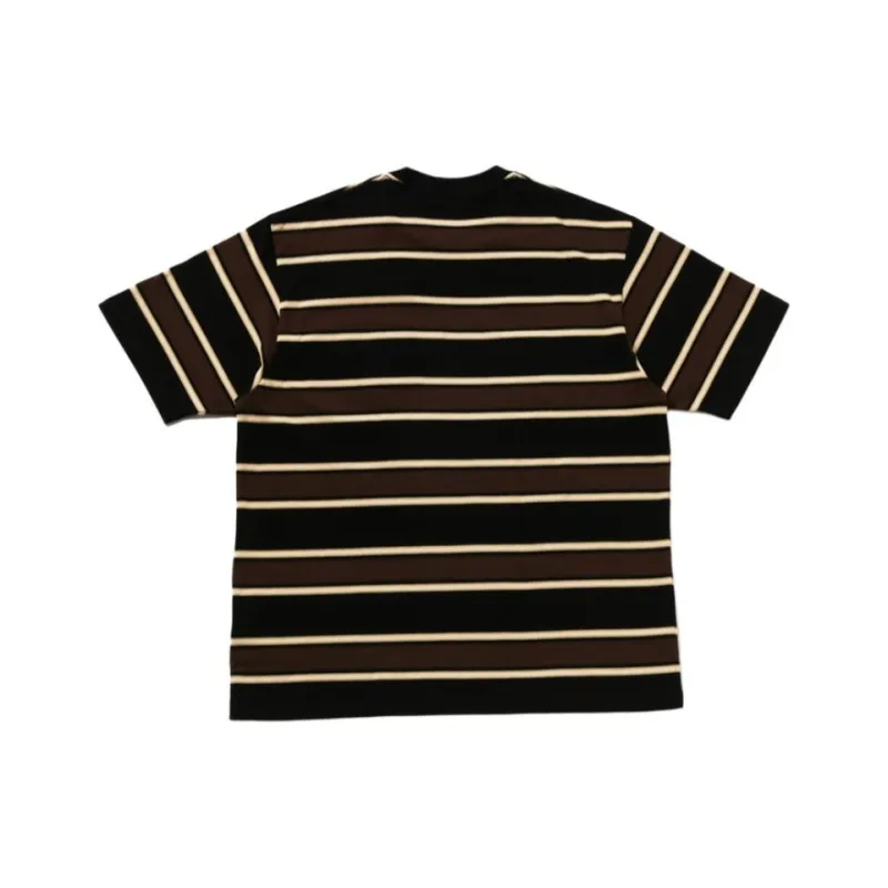 A BATHING APE One Point Strip Relaxed Fit Tee-1