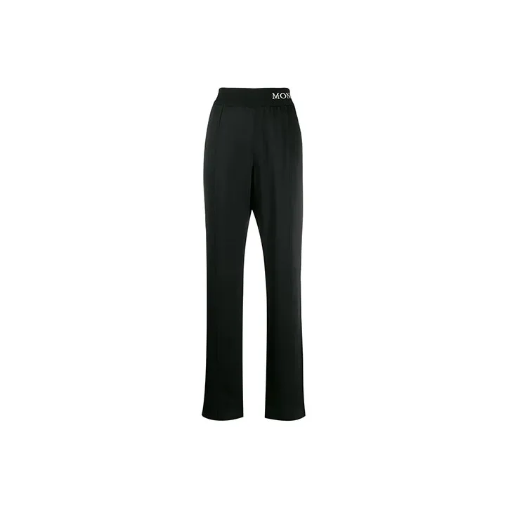 Moncler Side Stripe Pants 'Black'-0