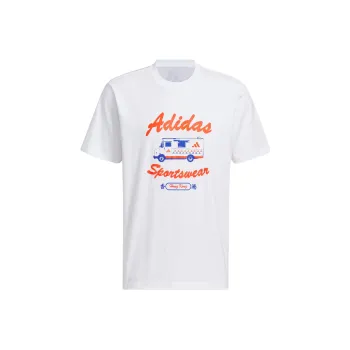 Adidas SPW HK T Shirt Men's White