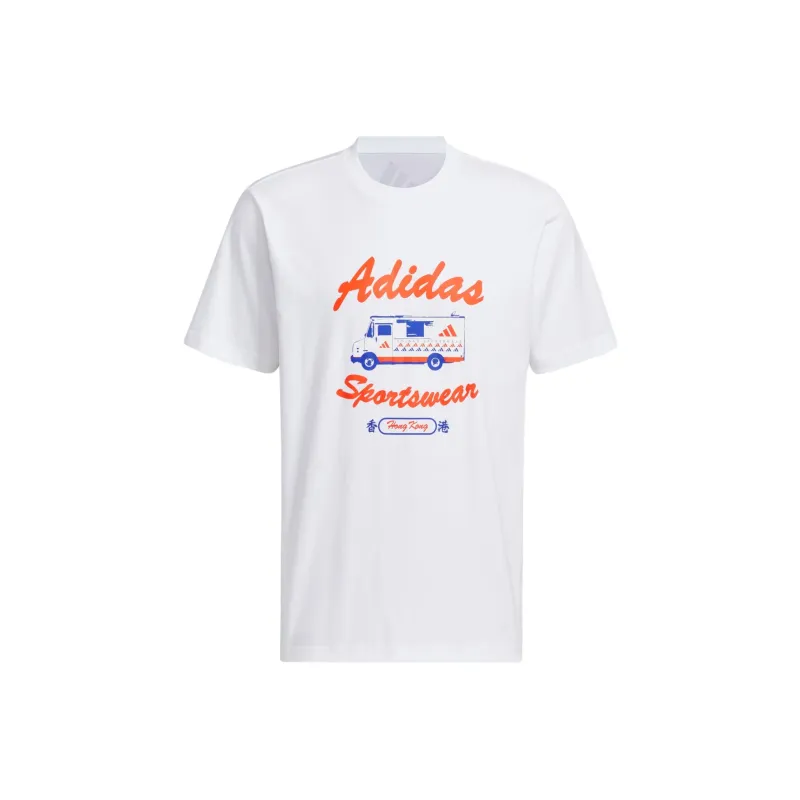 Adidas SPW HK T Shirt Men's White-0