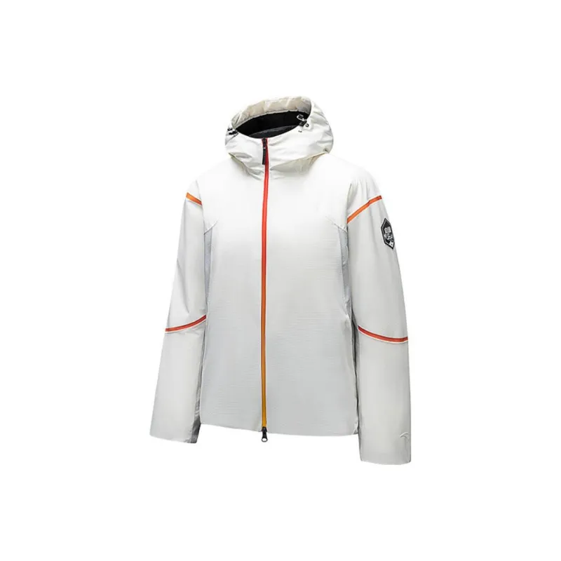 Anta Variety Training Collection Down Jacket Women's Ivory White-0