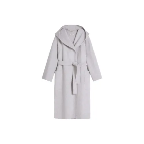 'S MAX MARA Velvet Jackets Women's Light Gray