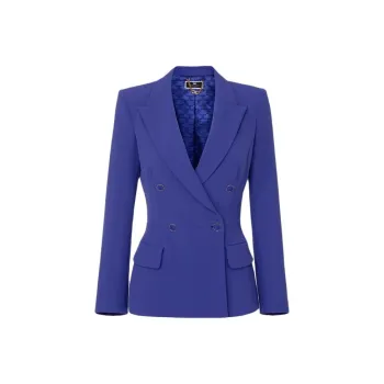 Elisabetta Franchi Double-Breasted Tailored Blazer