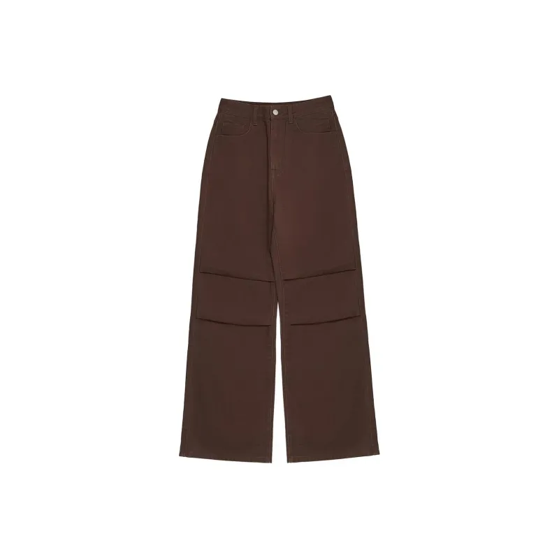 BETTERSAY Casual Pants Women's Coffee-0