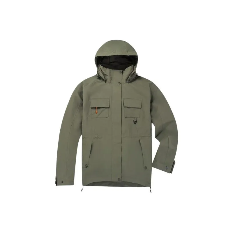 Columbia Transit Water Resistant Windbreaker Jacket Women's Green-0