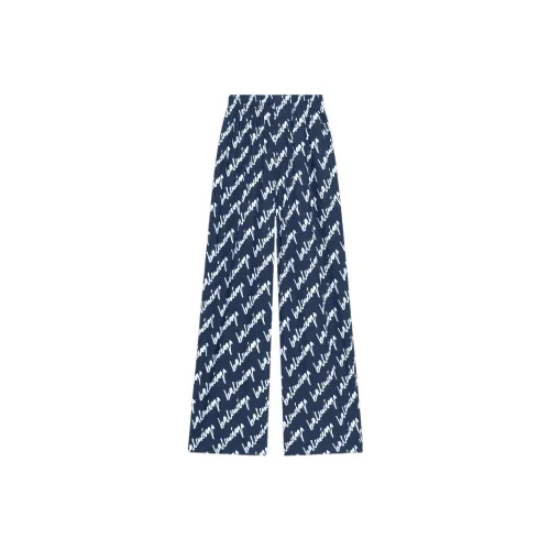 Balenciaga Scribble Pyjama Trouser 'Navy/White'
