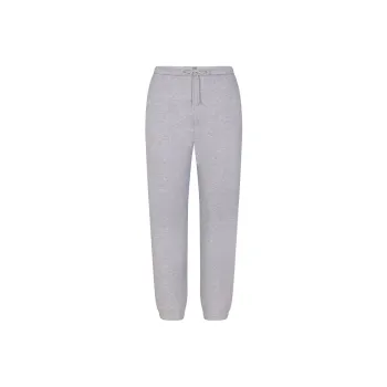 SKIMS COTTON FLEECE CLASSIC JOGGER Casual Pants Women's Heather Grey/Stone Heather