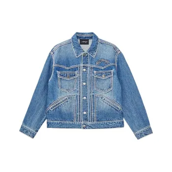 Ed Hardy SS24 Denim Jacket Women's Indigo