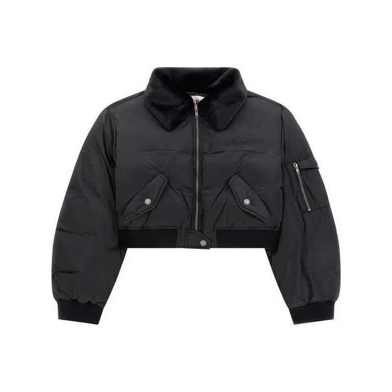 GUESS Puffer Jacket Women's Black-0