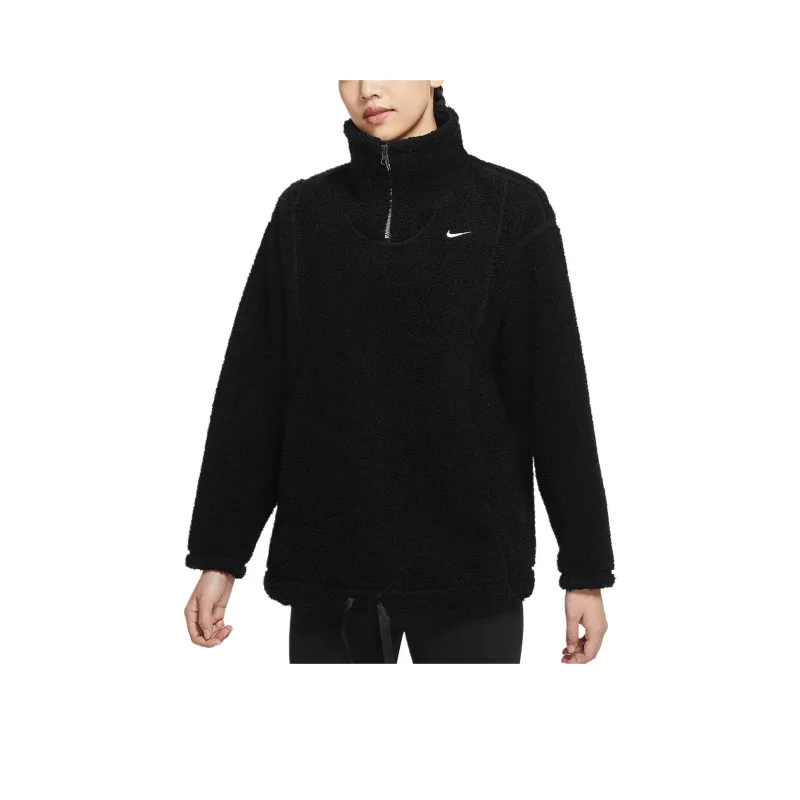 Nike Velvet Jackets Women's Black-0