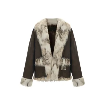 NAWS Cropped Coats Women's Vintage Brown