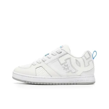 DC Shoes Coverage Abrasion Resistant Support Height Increasing Low Top Skateboard Shoes Women's White