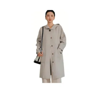 DianThia Coats Women's Oat