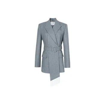 MISSSHINE Business Suits Women's Gray