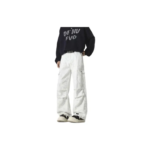 Maxim's De Paris Jeans Unisex Dirty White