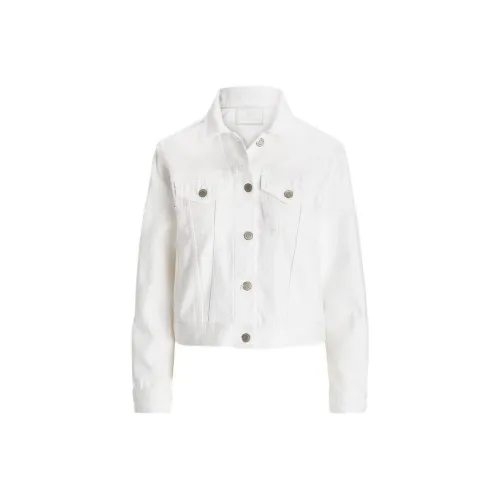 Polo Ralph Lauren Denim Jackets Women's White
